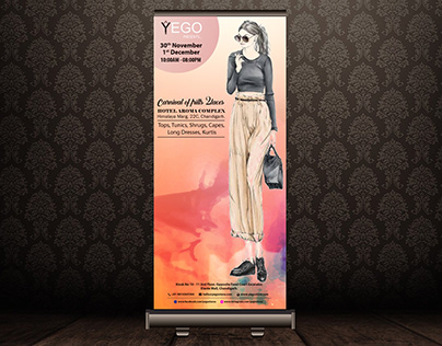 Verticle Roll Up Banner