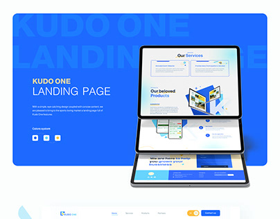 KUDO ONE Landing Page