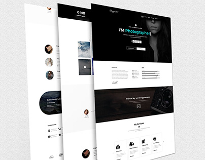 UI Design for Web: Portfolio Theme