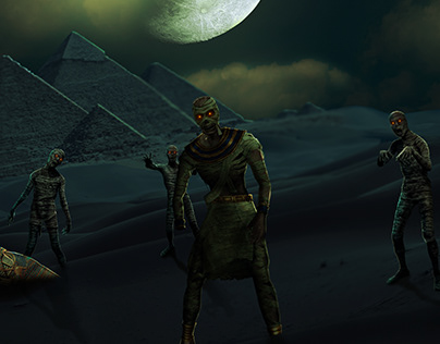The ancient Egyptians resurrected as zombies
