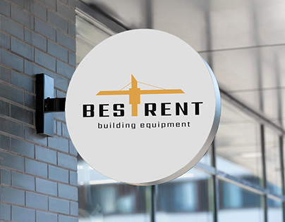 Logo design for a construction equipment rental company