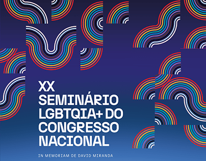 Cartaz Evento - Seminário LGBTQIA do Congresso Nacional