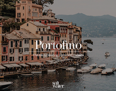 Portofino | Italy Inspired Lightroom Presets