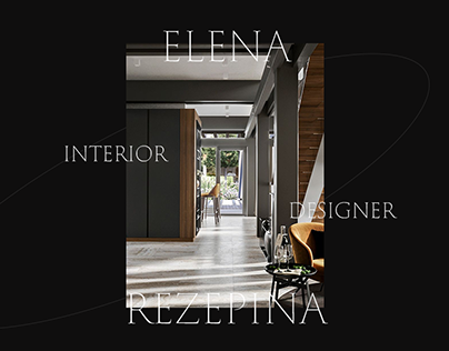 Interior designer Elena Rezepina