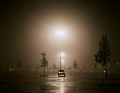 cars at night