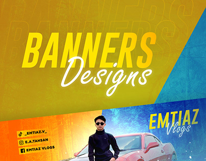 Youtube banners design - cover design