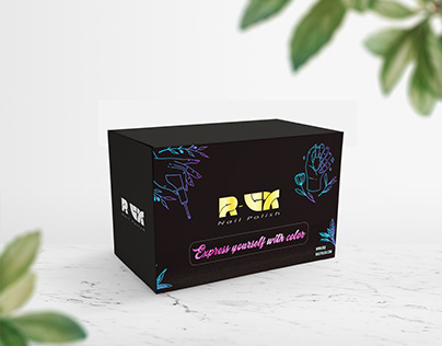 R-GX Nail Polish Branding