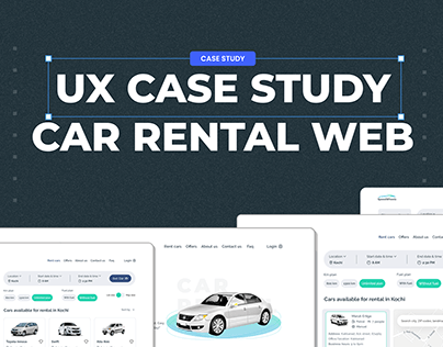 UX Case Study of Car Rental Website