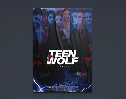 Movie Poster Design | Teen Wolf.