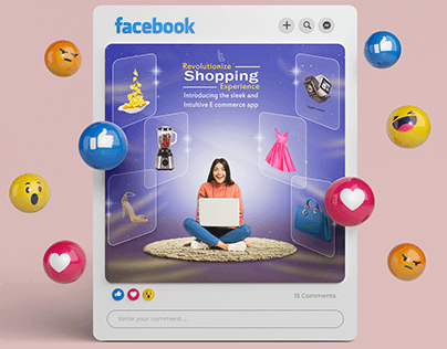 social media (shopping ad)