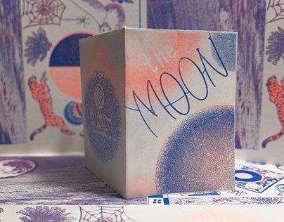 RISO ZINE PROJECT - THE MOON