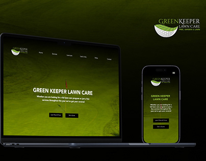 Green Keeper Lawn Care / Web Design