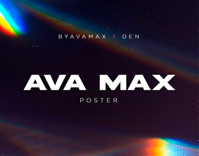 Ava Max - Fanmade Poster