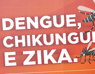 Poster Dengue, Zika e Chikungunya