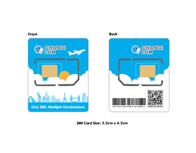 Changi iSIM Card Design