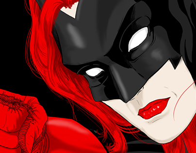 Batwoman - Digital Drawing