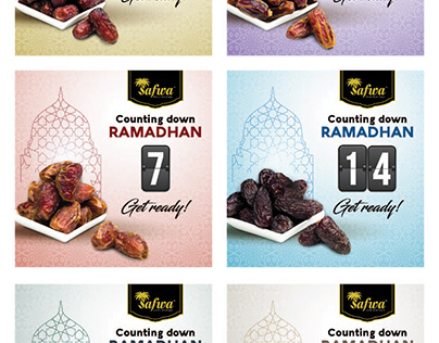 Ramadan Countdown posters for instagram