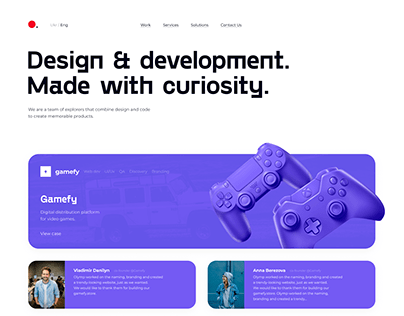 Olymp - redesign web-site