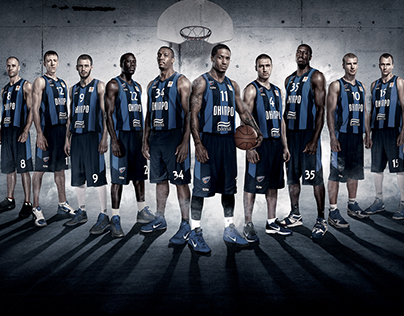 Basketball team poster BC Dnipro