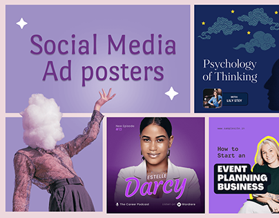 Social Media Ad posters