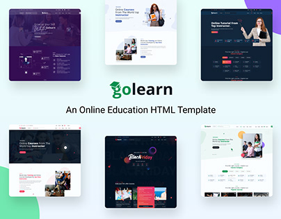 GoLearn _ Online Education Template