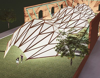SCAD MOA Pavilion - Parametric Design