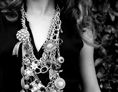 Creative assemblage necklaces