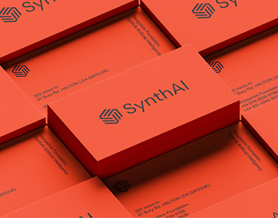 SynthAI | Logo, Tech Logo redesign & Brand identity