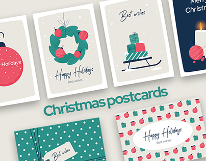 Christmas mood | Postcards, patterns