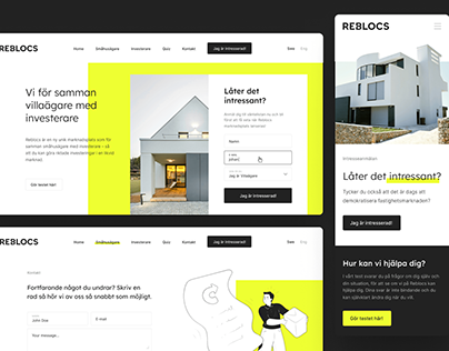 Reblocs - Brand Identity & Responsive Website