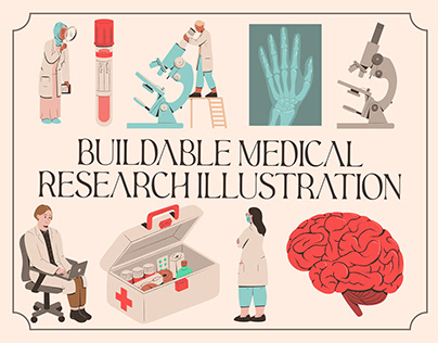 Buildable Medical Research Illustration