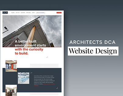 Architects DCA Website Design