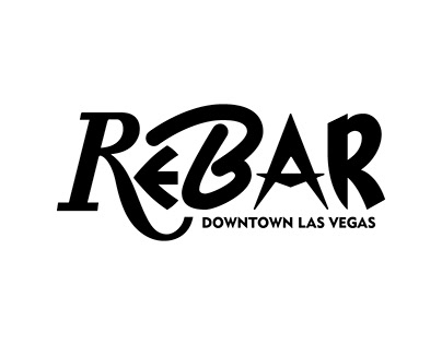 ReBar Hotel Letters Design