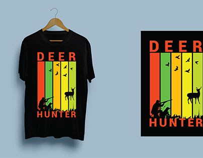 Hunter T shirt design