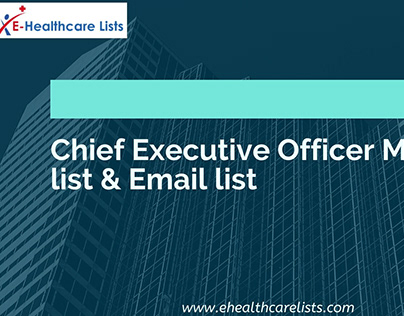 Chief Executive Officer Mailing List