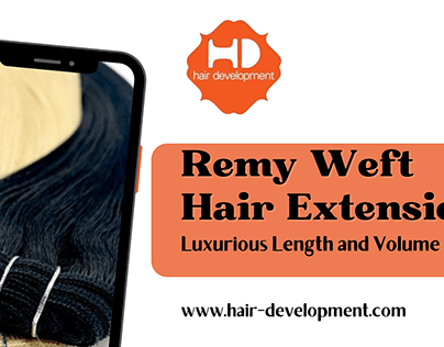 Elevate Your Style: Remy Weft Hair Extensions