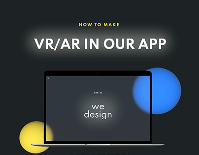 VR AR in App