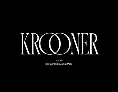 Krooner Display Font