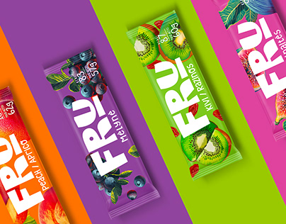 FRU Fruit Bars Packaging
