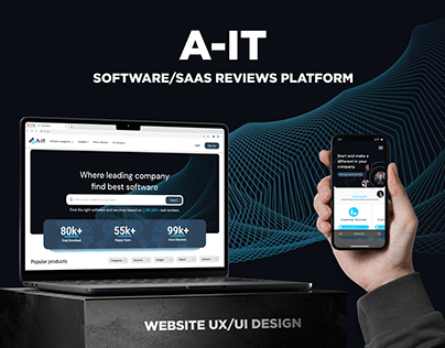 A-IT - Software/SaaS Review Platform (UX/UI)