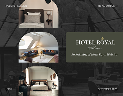 Hotel Royal - Website Redesign
