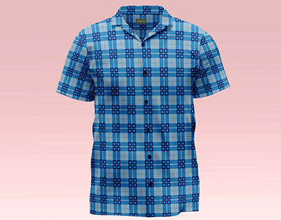 Plaid Pattern Shirt design