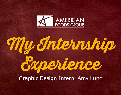 American Foods Group: Graphic Design Intern