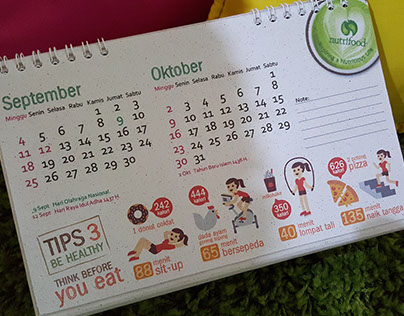 Calendar Nutrifood 2016