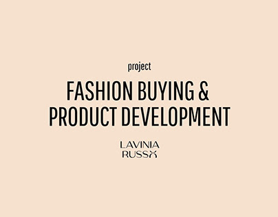 FASHION BUYING AND PRODUCT DEVELOPMENT