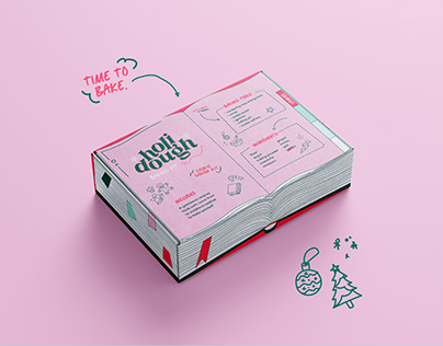 Project thumbnail - Holidough -Baking Kit Branding