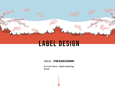 Label Design - Spice Seasoning brand