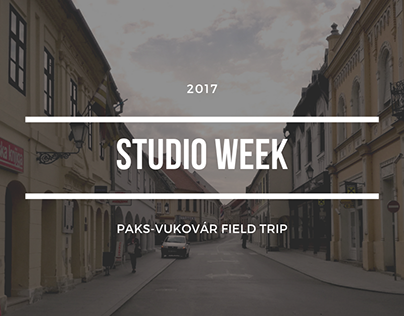 Alkotóhét 2017 Paks - Vukovár tanulmányút