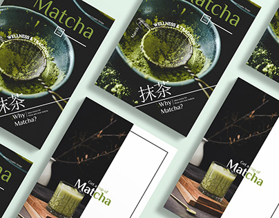 Matcha magazine PORTFOLIO - Layout Design