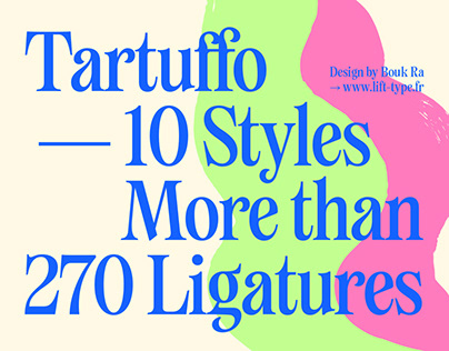 Tartuffo Typeface